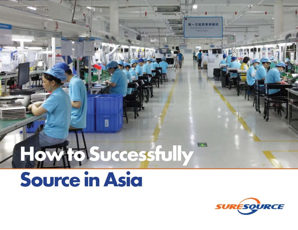 EBook cover image with title: How to Successfully Source in Asia